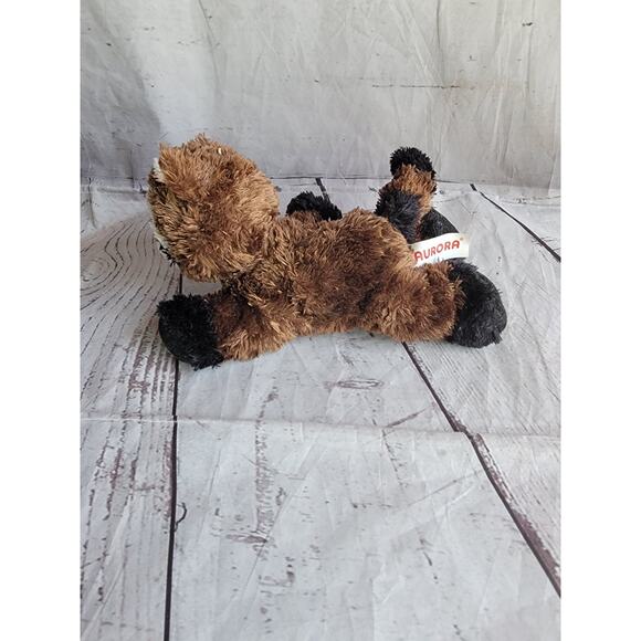 Aurora Brown Raccoon Plush 6 Inch 2017 Stuffed Animal Toy - Picture 4 of 8